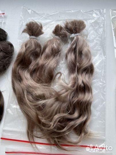 Трессы и натуральные локоны козочки