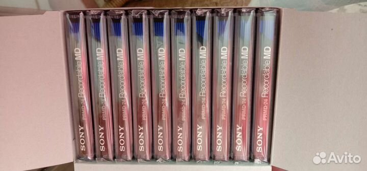 Минидиски Sony prmd 74