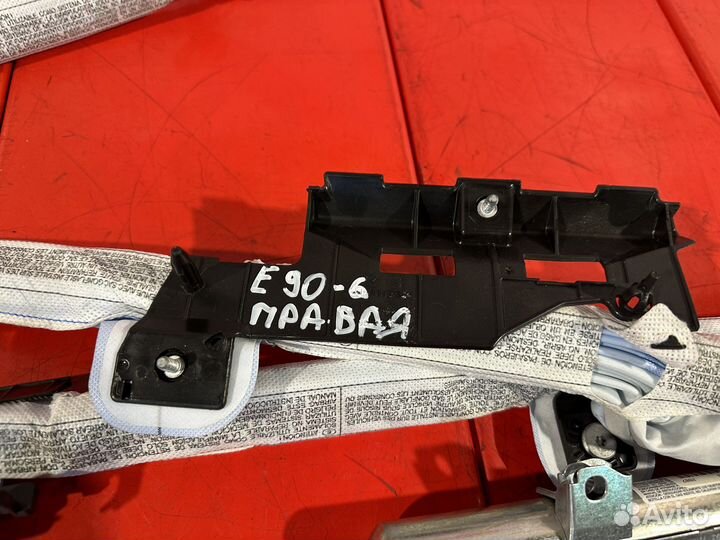 Боковая шторка airbag правая Bmw 3-Series E90