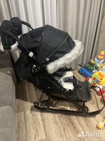 Коляска санки