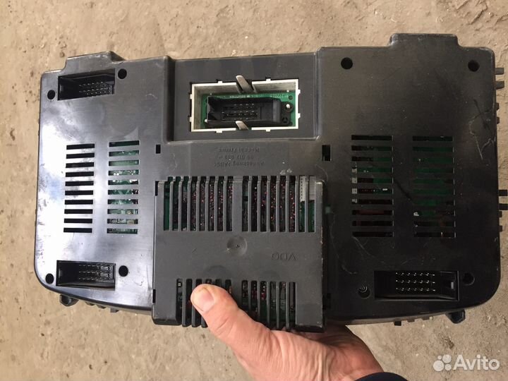 Панель приборов TGA