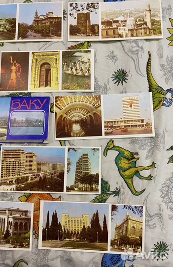 Фотокарточки баку СССР открытки винтаж