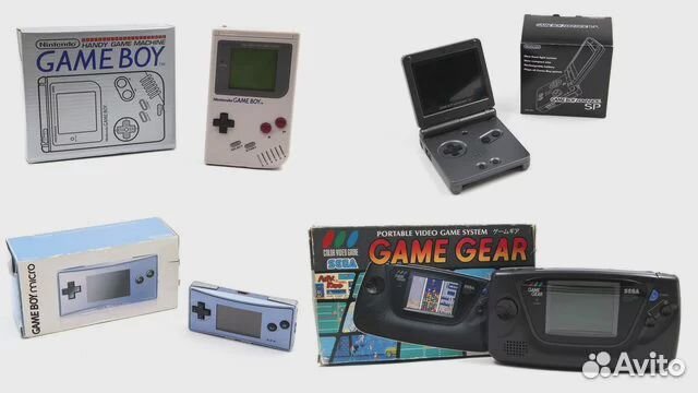 Ретро-приставки и игры в большом ассортименте