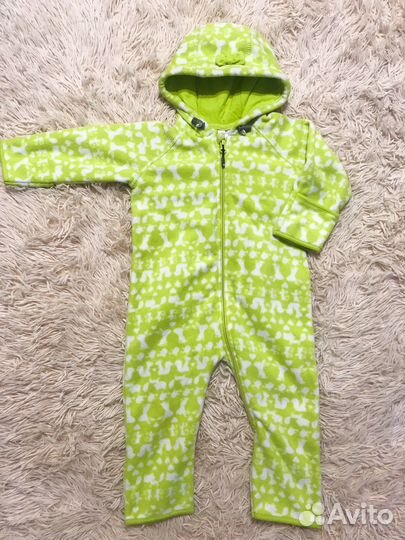 Флисовый комбинезон crockid 80 размер