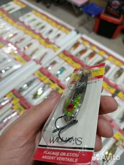 Блесна колебалка Williams Ice Jig J60 14г