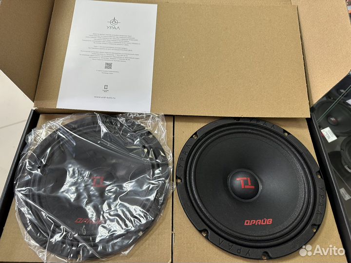 20см Эстрадная громкая акустика Урал тт Драйв 200