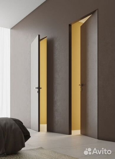 Двери скрытые межкомнатные под отделку
