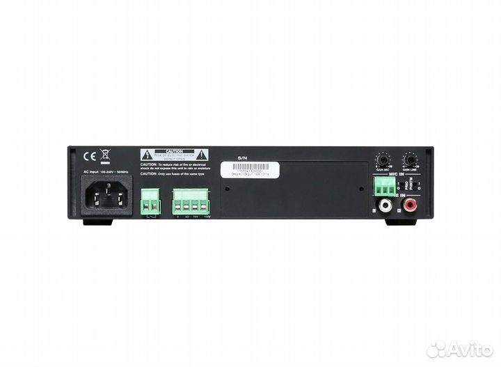 Усилитель-микшер Audac COM108