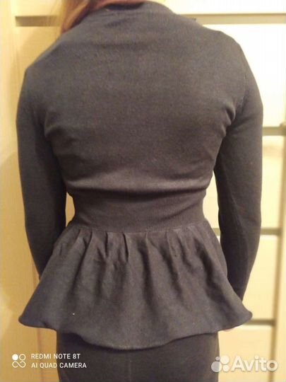 Синяя кофта школьная на 134 рост