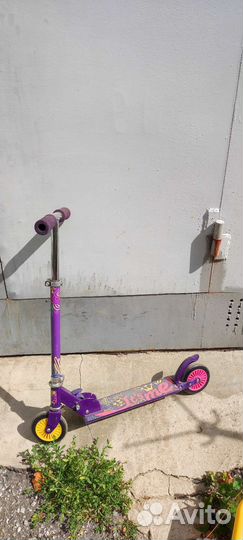 Самокат детский двухколесный бу