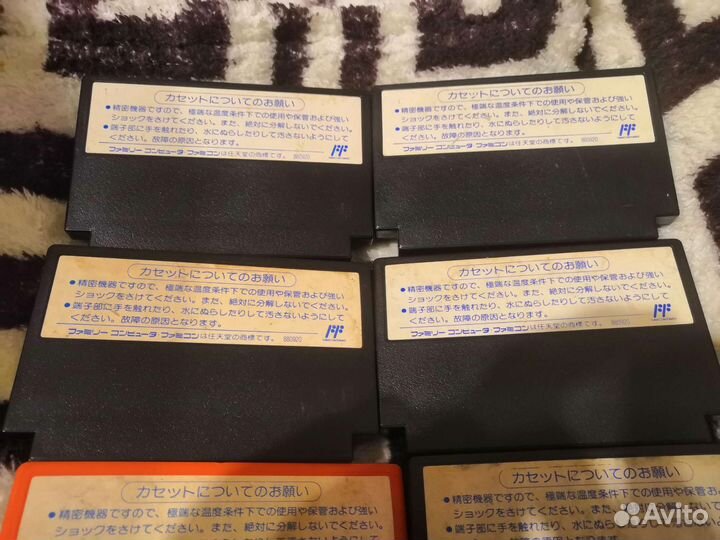Картриджи для Famicom