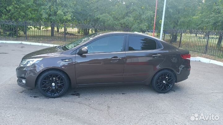 Диски Vossen HF2 R17 в сборе Kia rio-ваз