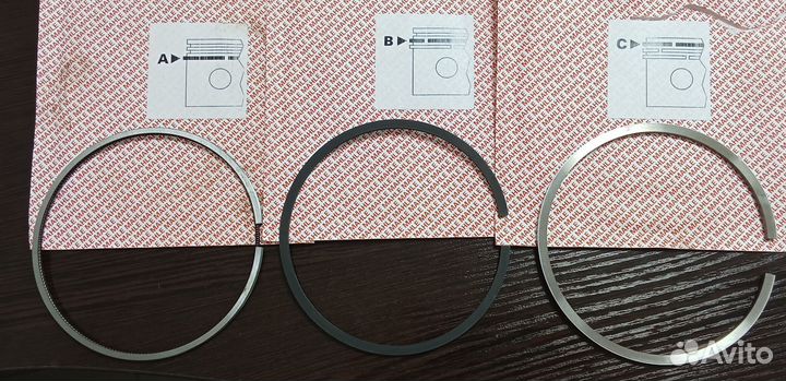 Кольца поршневые DAF