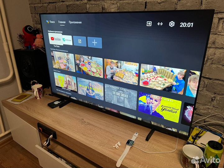 Телевизор Philips 4K UHD smart TV wi-fi