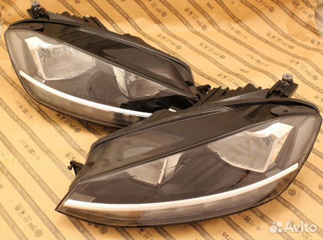 Фары комплект VW golf 7 VII 5G1 FL рест 16-19