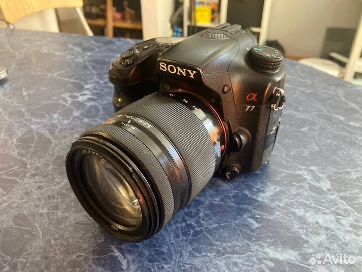 Зеркальный фотоаппарат sony SLT- A77V