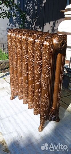 Радиатор отопления чугунный ретро