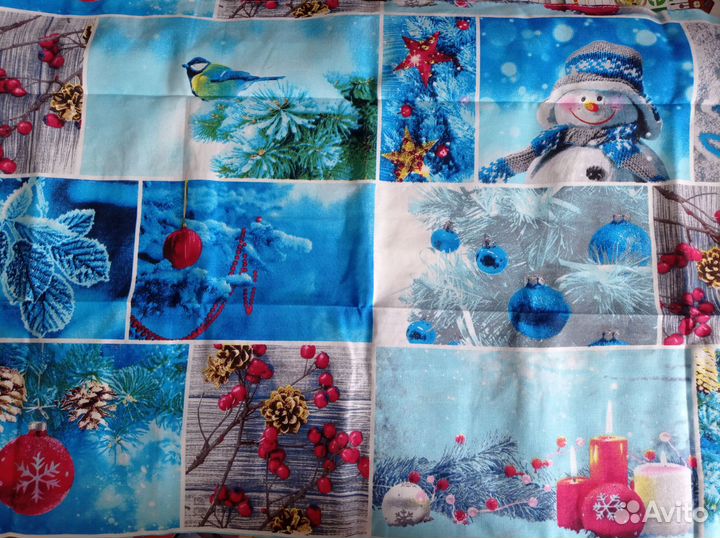 Скатерть из рогожки 150 на 150см