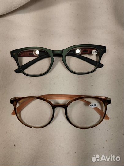Очки с диоптриями +3.50