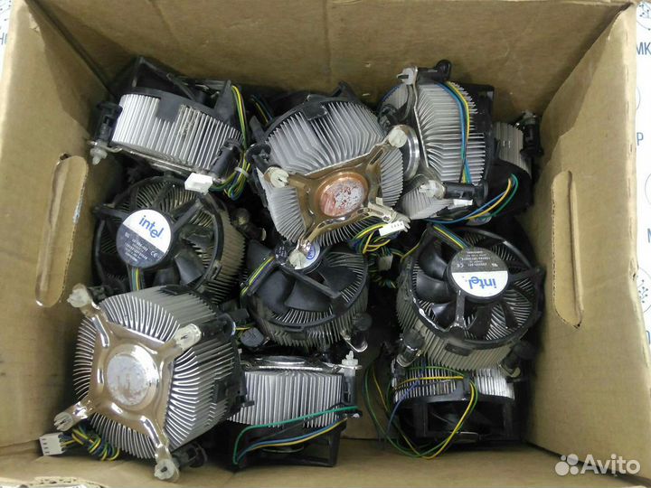 Кулера охлаждения 775 сокет. 4pin