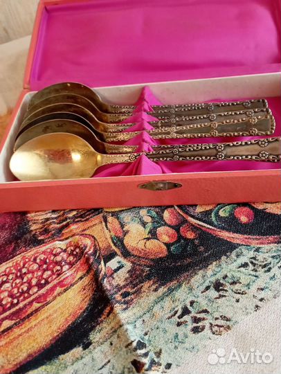 Ложки набор мельхиор