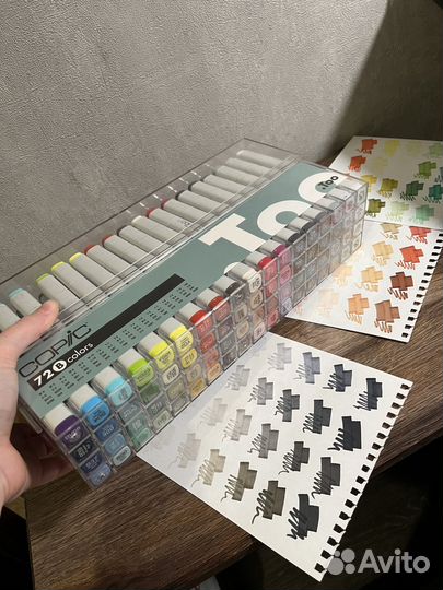 Copic 72 маркеры оригинал