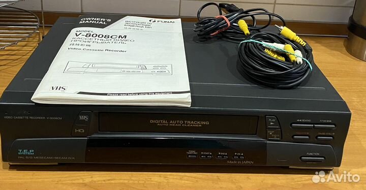 Видеомагнитофон funai модель V-8008 CM