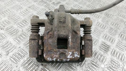 Суппорт тормозной задний правый hyundai santa FE 1