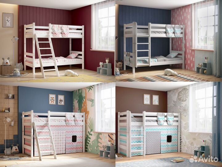 Детская кровать Соня от фабрики Мебельград