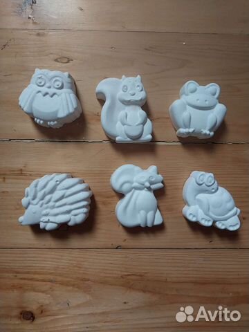 Материалы для творчества. Раскраска из гипса