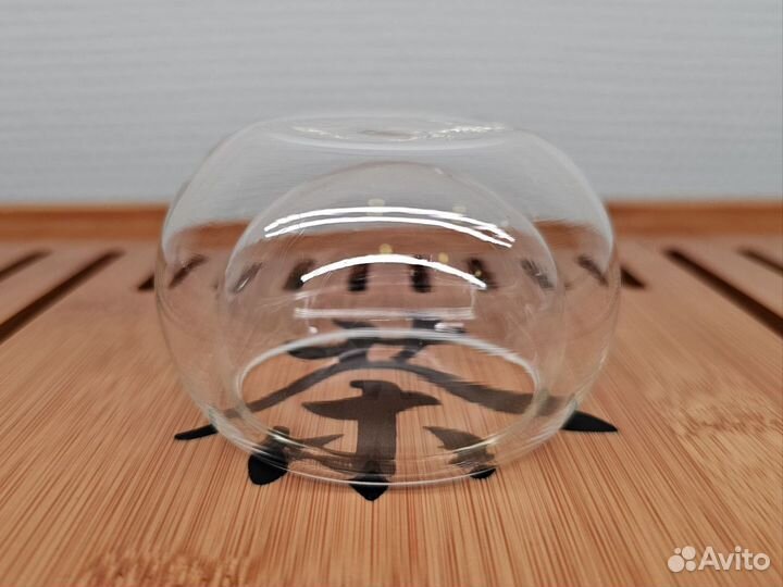 Пиала-необжигайка из двойного стекла