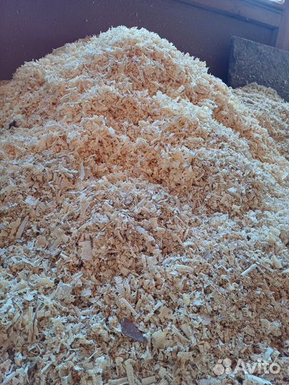 Опилки стружка в мешках