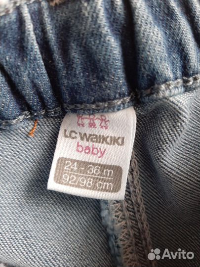 Джинсы для девочки 98