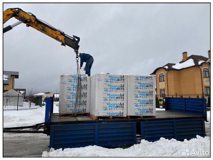 Газосиликатные блоки 600x300x250