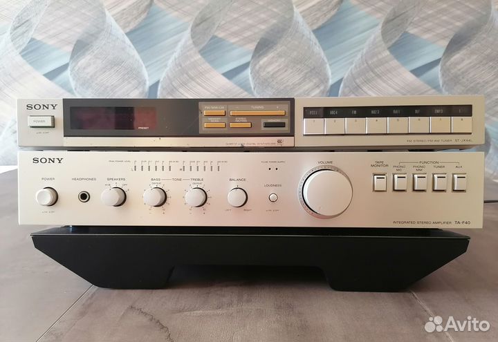 Усилитель Sony TA F40+Sony ST-JX44L