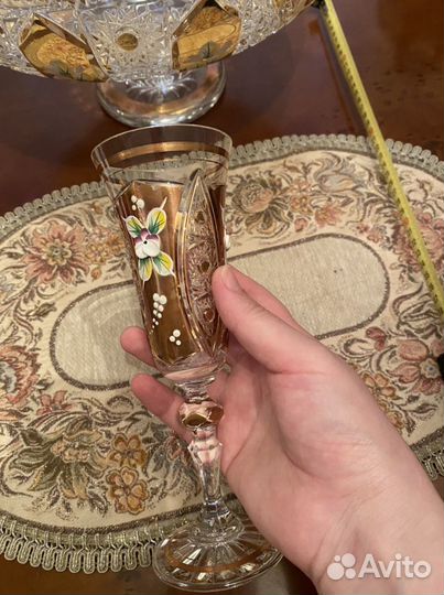 Хрустальные фужеры бокалы