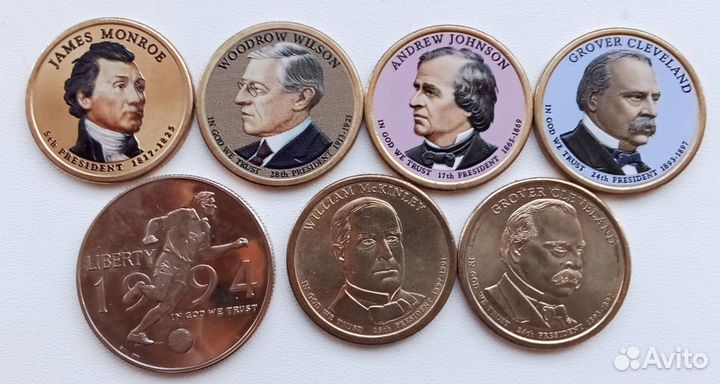 Сша.през-5ш,1-5ц.-38ш,50-25ц(сер)