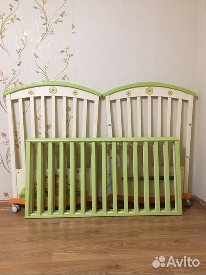 Кроватка качалка Erbesi Giramondo