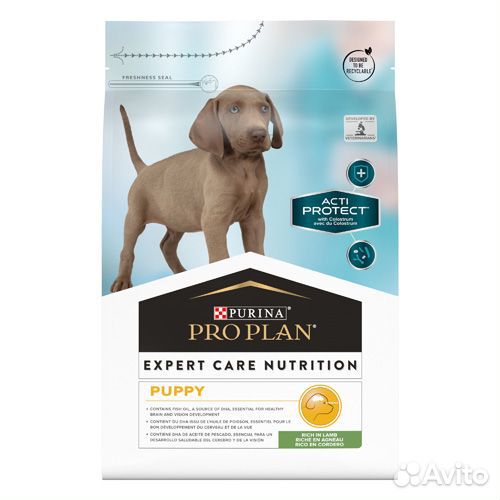 Сухой корм для щенков ProPlan средних пород 3кг