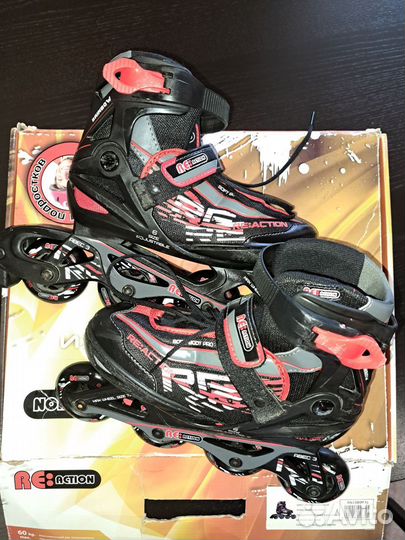 Роликовые коньки раздвижные