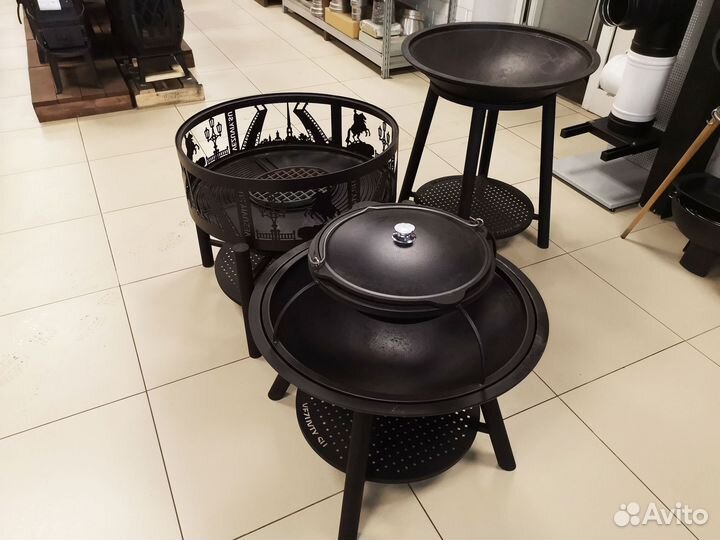 Декор Везувий fantastic 700 мм с узором Санкт