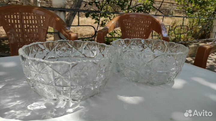 Хрустальная ваза