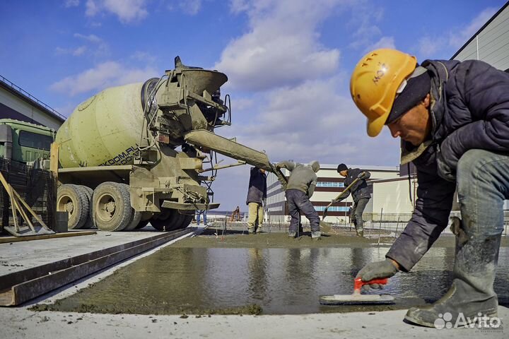 Доставка бетона 24/7 + Лента+ Бетононасос