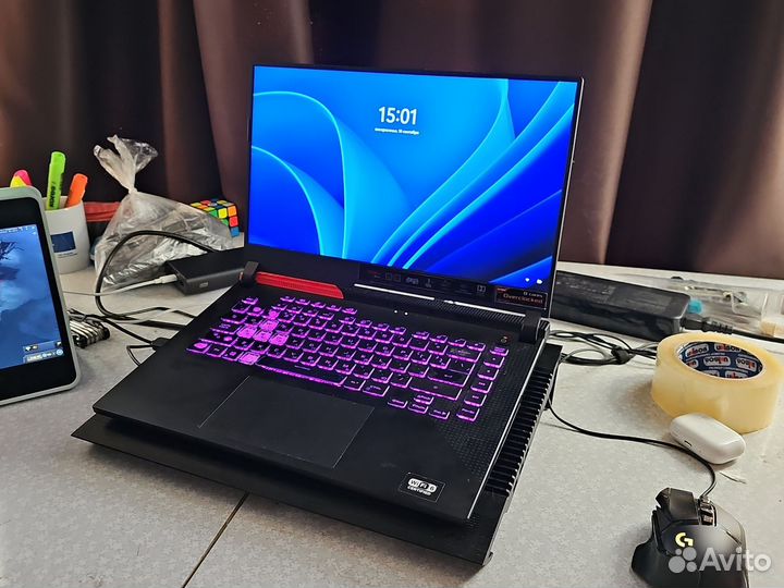 Asus ROG strix G513 (R9 5900HX/RX6800M)