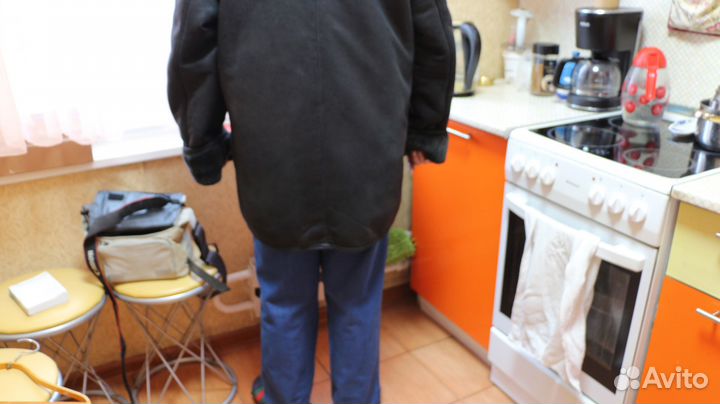 Дубленка мужская не кожная