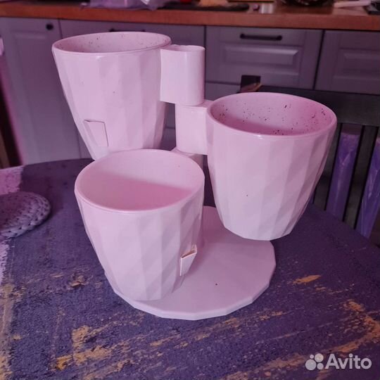 Горшки кашпо для растений, цветов, зелени