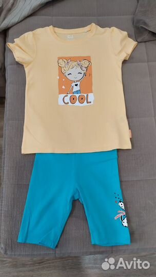 Футболка,Капри,лосины 116