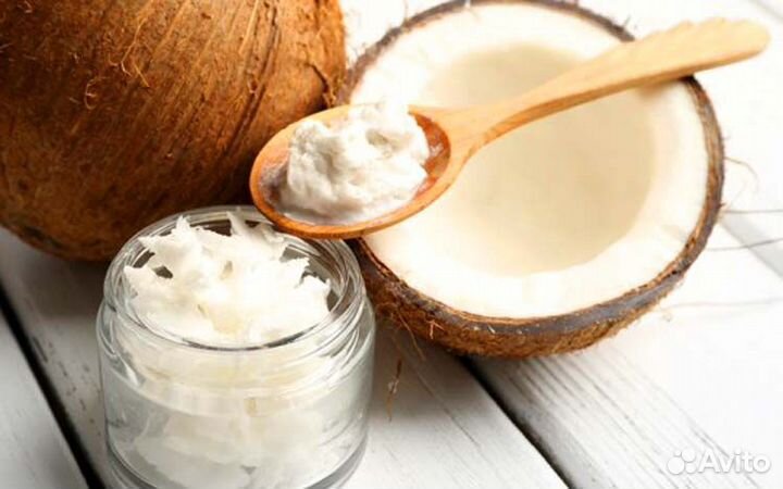 Кокосовое холодного отжима масло