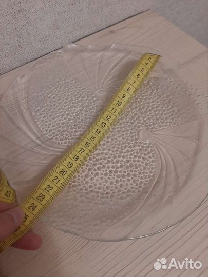 Блюдо 6шт(тарелки стекло)