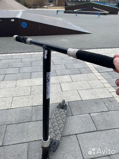 Титановый руль для самоката